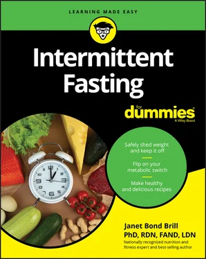 Janet Bond Brill Intermittent Fasting For Dummies обложка книги