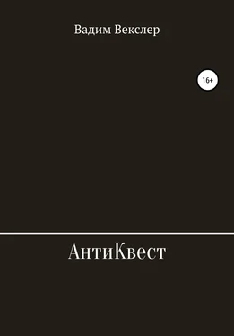 Вадим Векслер АнтиКвест обложка книги