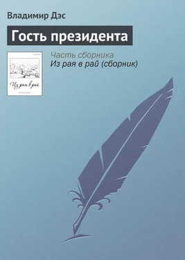 Владимир Дэс Гость президента обложка книги