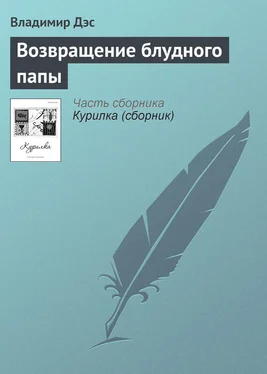 Владимир Дэс Возвращение блудного папы обложка книги