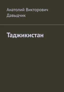 Анатолий Давыдчик Таджикистан обложка книги