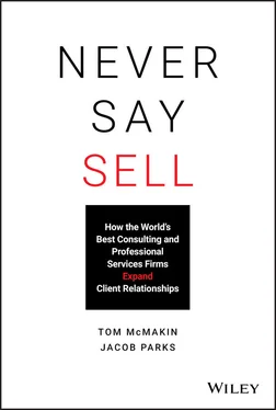 Tom McMakin Never Say Sell обложка книги