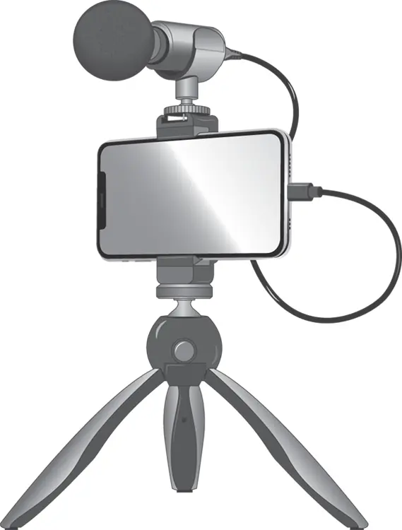 FIGURE 28A basic podcasting studio If you are using music sounds effects - фото 36