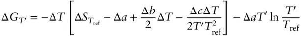 equation 2134is a general solution to eqn 2130when the MaierKelley heat - фото 287