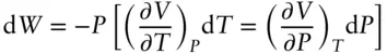 Evaluating VT and VP for the ideal gas equation and multiplying through - фото 84