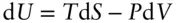 If we write the partial differential of U in terms of S and V we have 2143 - фото 311