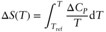 This is the change in entropy due to increasing the temperature from the - фото 276