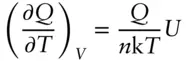 It is also easy to show that so the internal energy of the system is 289 - фото 182