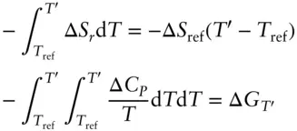 as we have defined it here is the change in free energy of reaction as a - фото 278