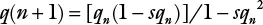 Similarly the difference in gene frequency Δ q between any two generations - фото 28