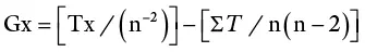 where x represents a specific line Using the data in Table 43 G Acan be - фото 68