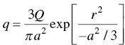 where q is the power density Q the rate of heat transfer from the heat source - фото 80