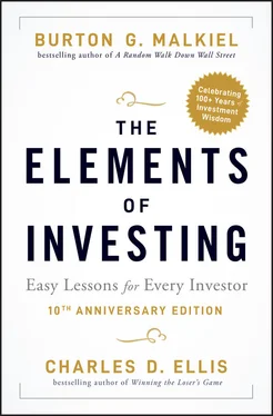 Burton G. Malkiel The Elements of Investing обложка книги