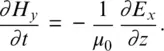 These are the equations of a plane wave traveling in the z direction with the - фото 6