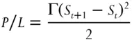 Next note that 15 so that the profit in hedging over each time interval is - фото 5