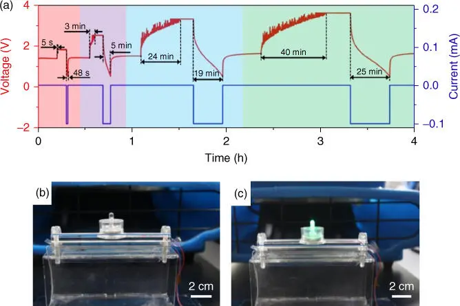 Figure 223The winddriven selfcharging Liion battery a Charging and - фото 47