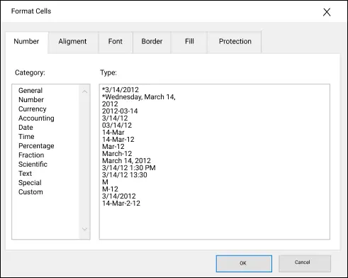 FIGURE 36Microsoft Excel supports 17 date formats TABLE 33Types of Dirty - фото 40