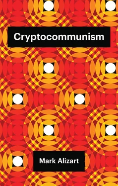 Mark Alizart Cryptocommunism обложка книги