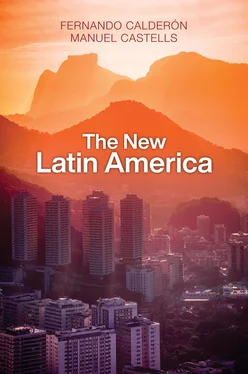 Manuel Castells The New Latin America обложка книги