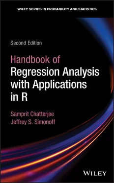 Samprit Chatterjee Handbook of Regression Analysis With Applications in R обложка книги