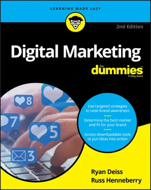 Ryan Deiss Digital Marketing For Dummies обложка книги