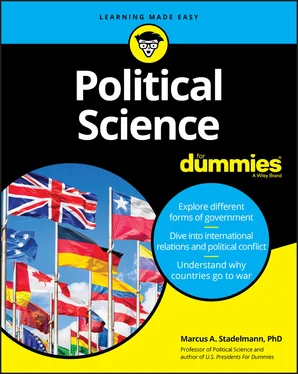 Marcus A. Stadelmann Political Science For Dummies обложка книги