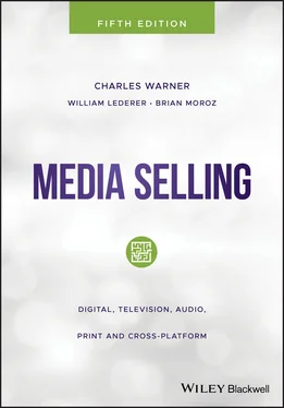 Charles Warner Media Selling обложка книги