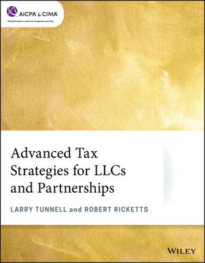 Larry Tunnell Advanced Tax Strategies for LLCs and Partnerships обложка книги