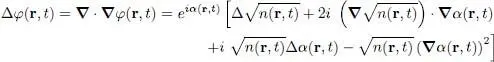 We then insert the time derivative of φ r t given by the GrossPitaevskii - фото 560