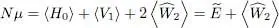 To find the energy note that N μ 2 is the sum of and of h - фото 467
