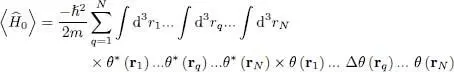 In this expression all the integral variables others than r qsimply introduce - фото 401