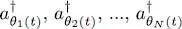 are the creation operators associated with an arbitrary series of orthonormal - фото 796