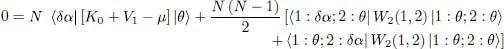 As the interaction operator W 21 2 is symmetric the last two terms within - фото 448