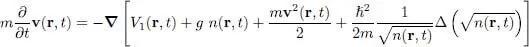 This equation looks like the classical Newton equation Its righthand side - фото 563