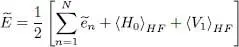 2d HartreeFock equations for electrons Assume the fermions we are studying - фото 765