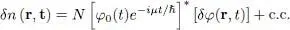 where cc stands for complex conjugate Using 26and 28 we can finally - фото 539