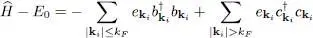 where E 0has been defined in 3and simply shifts the origin of all the system - фото 253