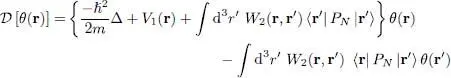 This operator depends on the diagonal r PN r and nondiagonal r PN - фото 648