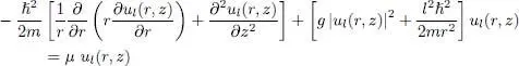 which must be solved with the boundary conditions imposed by the torus shape to - фото 567