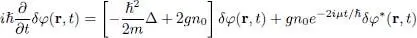 which shows that the evolution of δφ r t is coupled to that of δφ r t - фото 527