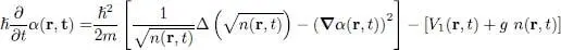 Using 51 we finally obtain the evolution equation for the velocity v r t - фото 562