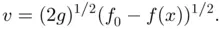 Then show that the horizontal velocity is given by the expression in the figure - фото 384