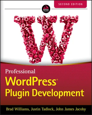 Brad Williams Professional WordPress Plugin Development обложка книги