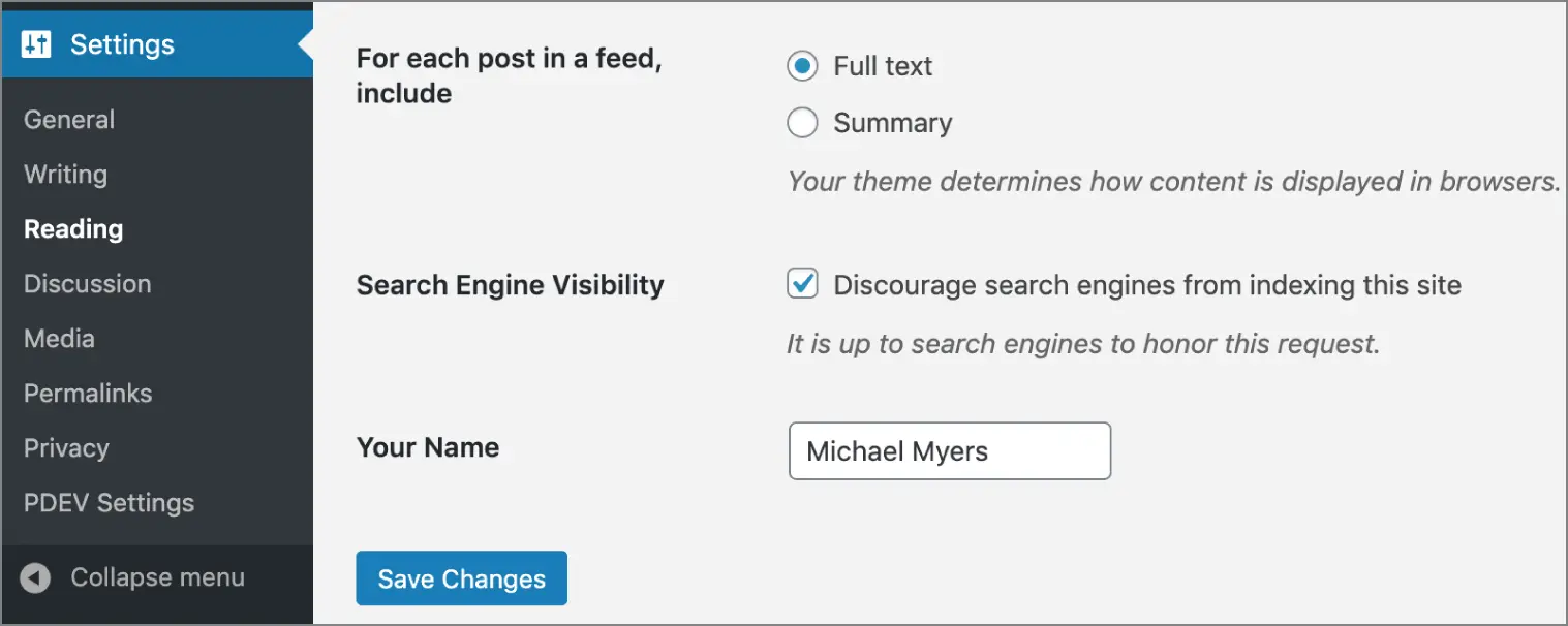 FIGURE 37 Singular field WordPress Sections and Setting Fields To add a - фото 11