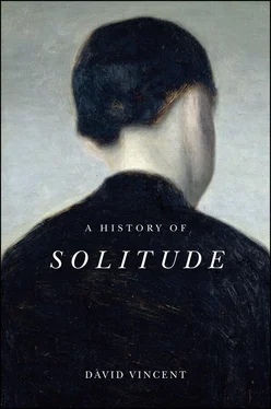 David Vincent A History of Solitude обложка книги