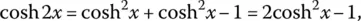 which leads to 2550 after isolation of cosh 2 x Equation 2550is often - фото 669