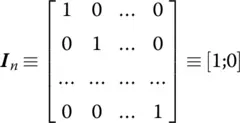 with a main diagonal of 1s and 0s elsewhere since the summations are both - фото 953