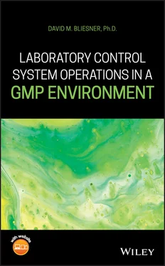 David M. Bliesner Laboratory Control System Operations in a GMP Environment обложка книги