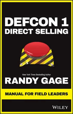 Randy Gage Defcon 1 Direct Selling обложка книги