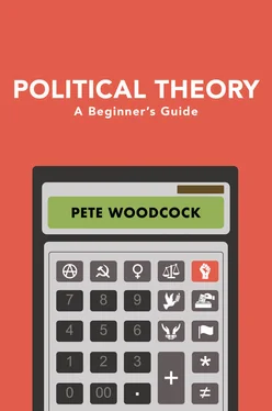 Pete Woodcock Political Theory обложка книги